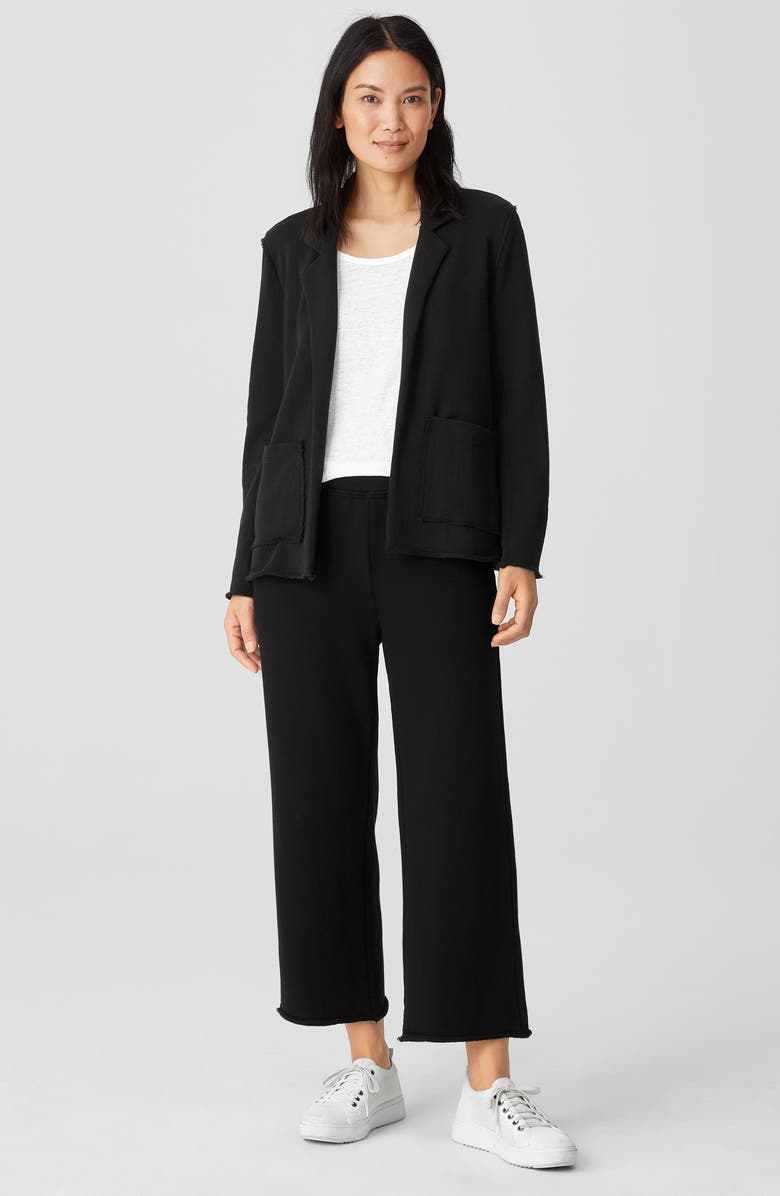 Eileen Fisher Knit Organic Cotton Blazer, Alternate, color,