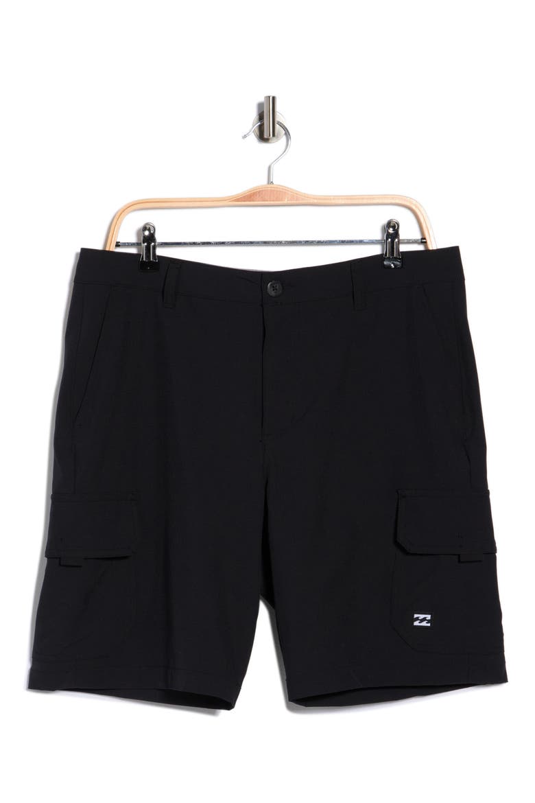 Submersible Cargo Shorts, Alternate, color, BLACK