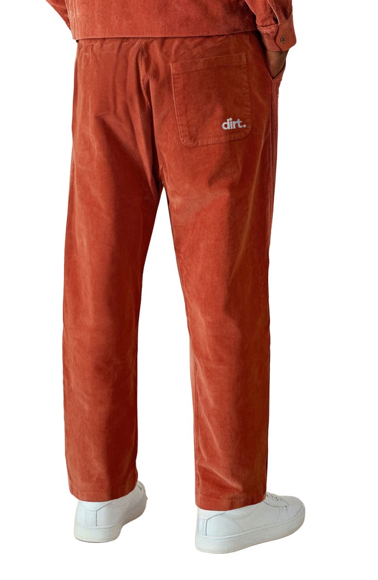 D.RT Corduroy Joggers, Alternate, color, Terracotta
