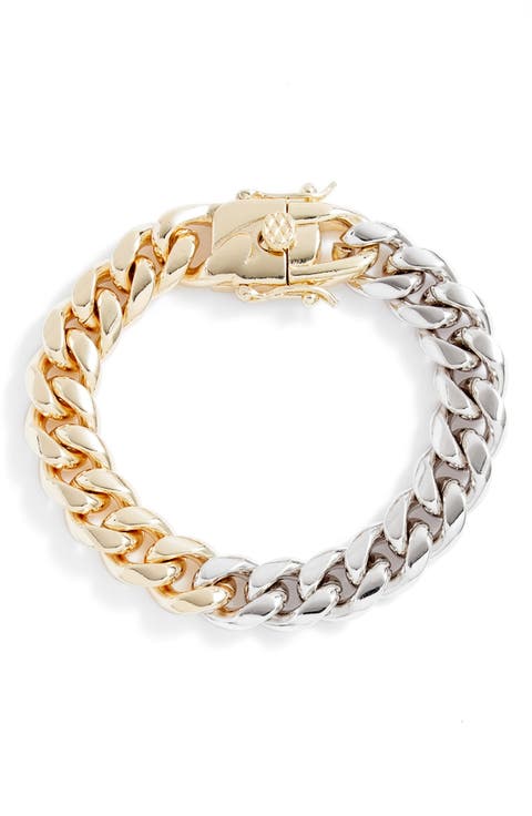 Tori Cuban Chain Bracelet
