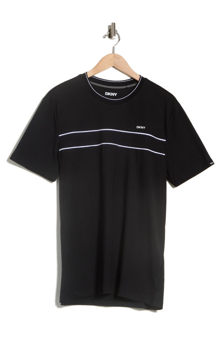 DKNY SPORTSWEAR Vanda Knit T-Shirt, Main, color, Black
