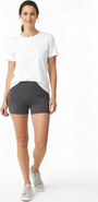 City Threads USA-Made Women's Soft 100% Cotton Boy Style Bike Short