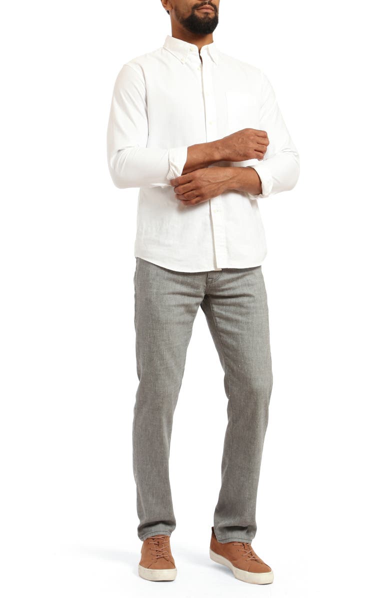 34 Heritage Charisma Straight Leg Cross Twill Pants, Alternate, color, Anthracite Hemp