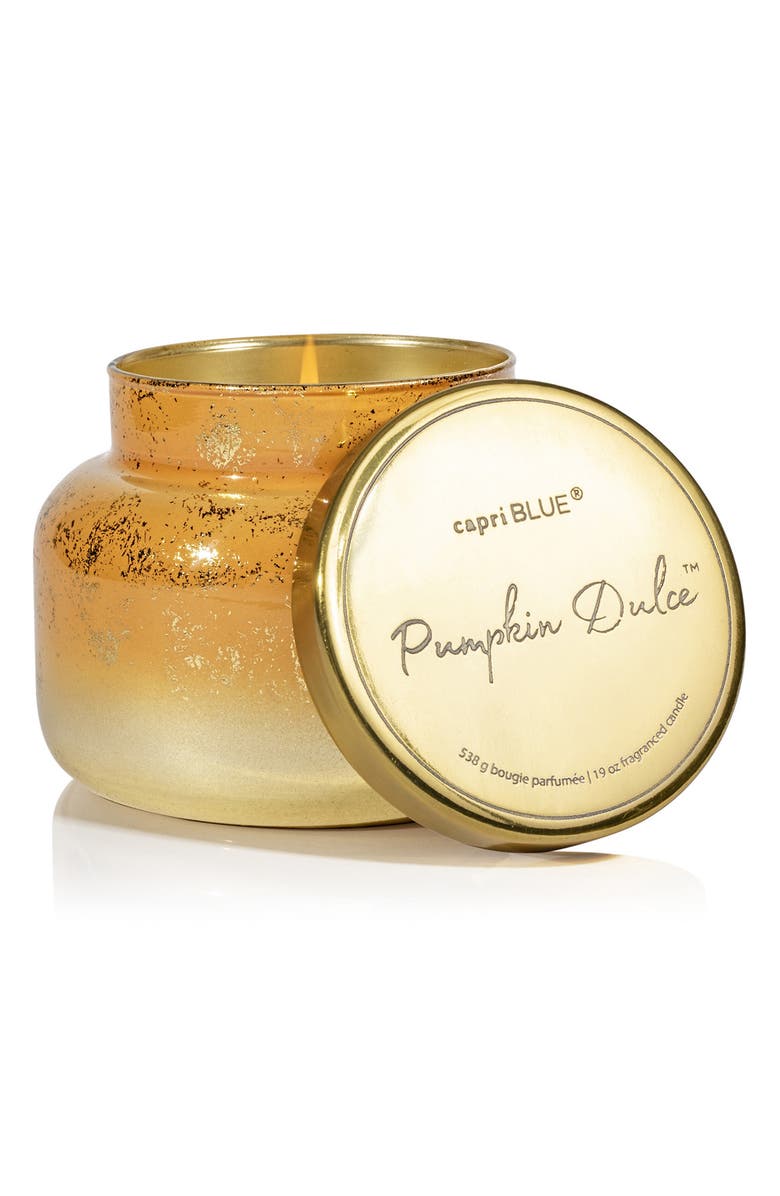 Capri Blue Pumpkin Dulce Glimmer Candle, Alternate, color, Pumpkin Dulce 19Oz