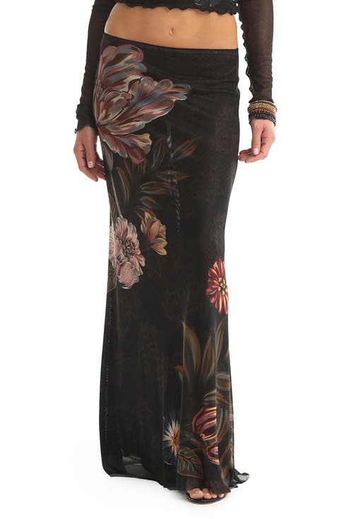 Brace Zafra Cover-Up Maxi Skirt
