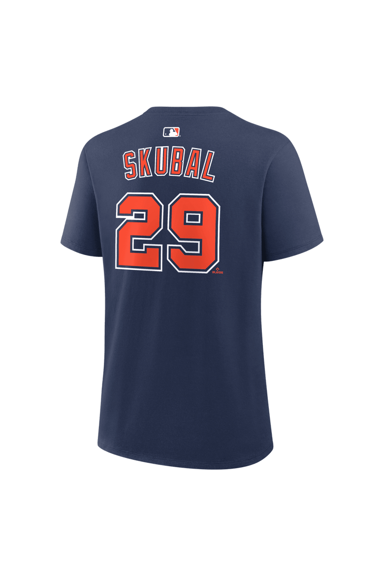 Women's Nike Tarik Skubal Navy Detroit Tigers Name & Number T-Shirt, Alternate, color, Navy