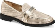KARL LAGERFELD PARIS Rainn Metallic Loafer