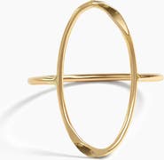 ABLE Aspen Oval Ring Gold-filled