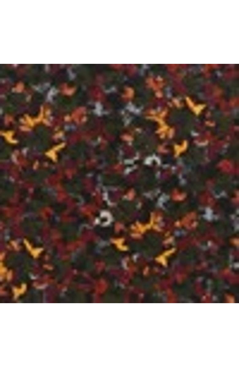 M.M.LaFleur Johnna Printed Jersey Ruched Dress, Alternate, color, Autumn Floral