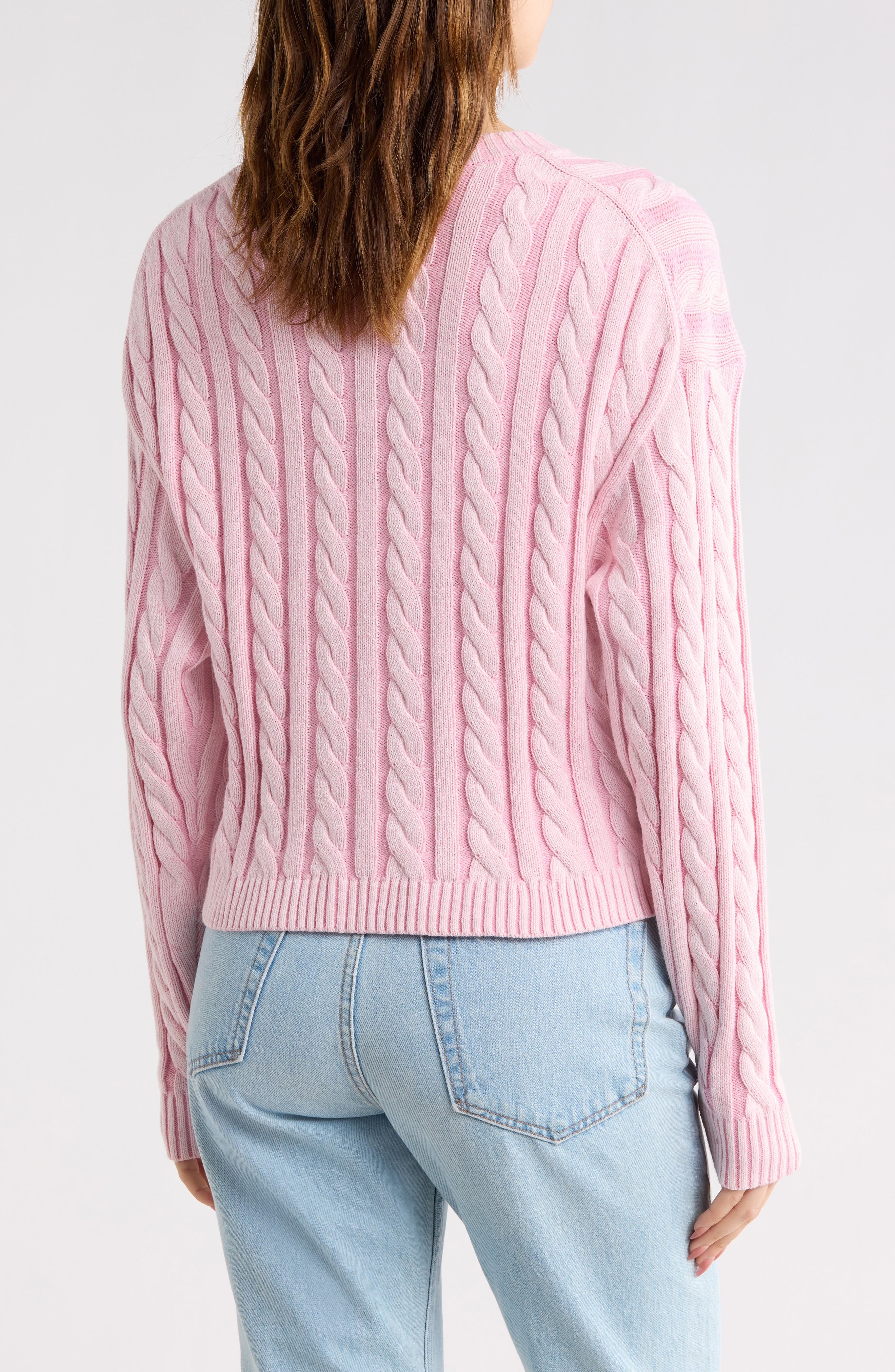 Cable Crew Sweater - image 2