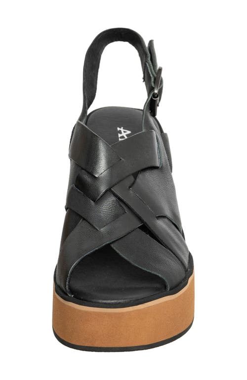 Antelope Inya Platform Sandal In Black