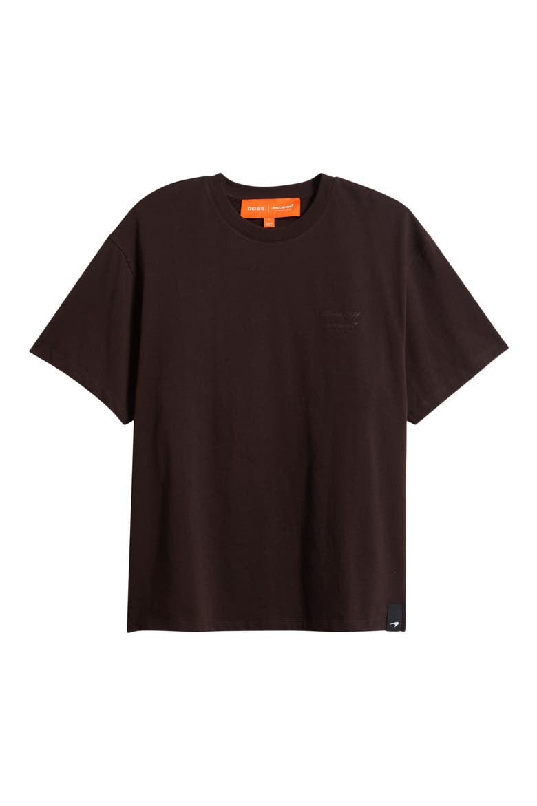 X McLaren Stirling Cotton T-Shirt, Alternate, color, CHOCOLATE BROWN