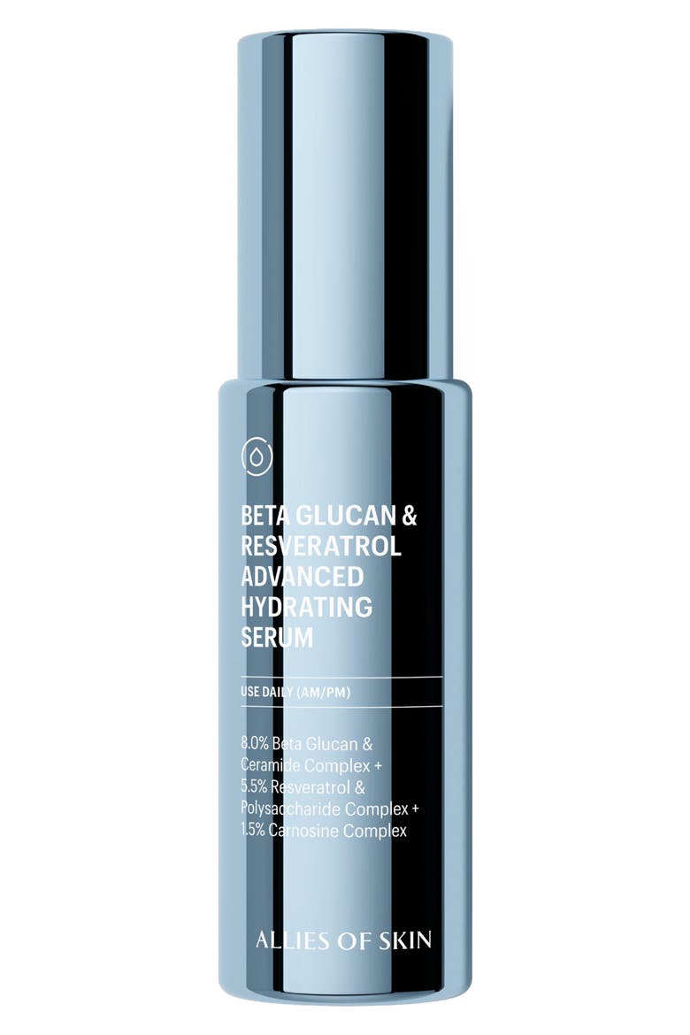 Beta Glucan & Resveratrol Advanced Hydrating Serum, Main, color, NO COLOR