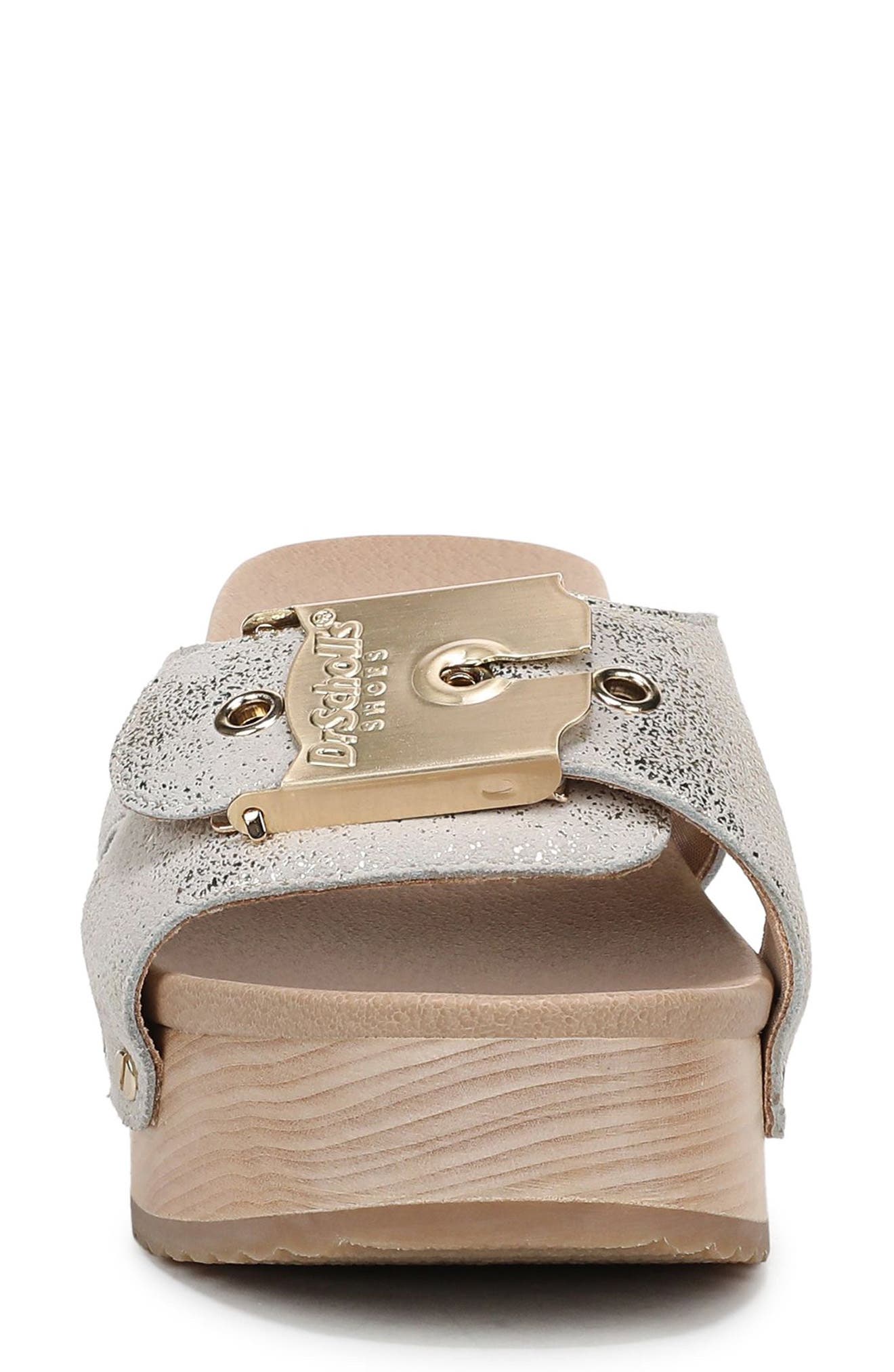 Dr. Scholl's Original Max Too Platform Slide Sandal, Alternate, color, Champagne Beige