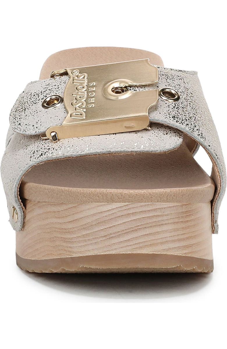 Dr. Scholl's Original Max Too Platform Slide Sandal, Alternate, color, Champagne Beige