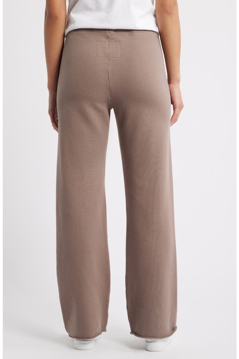 Catherine Cotton Sweatpants, Alternate, color, BRULEE