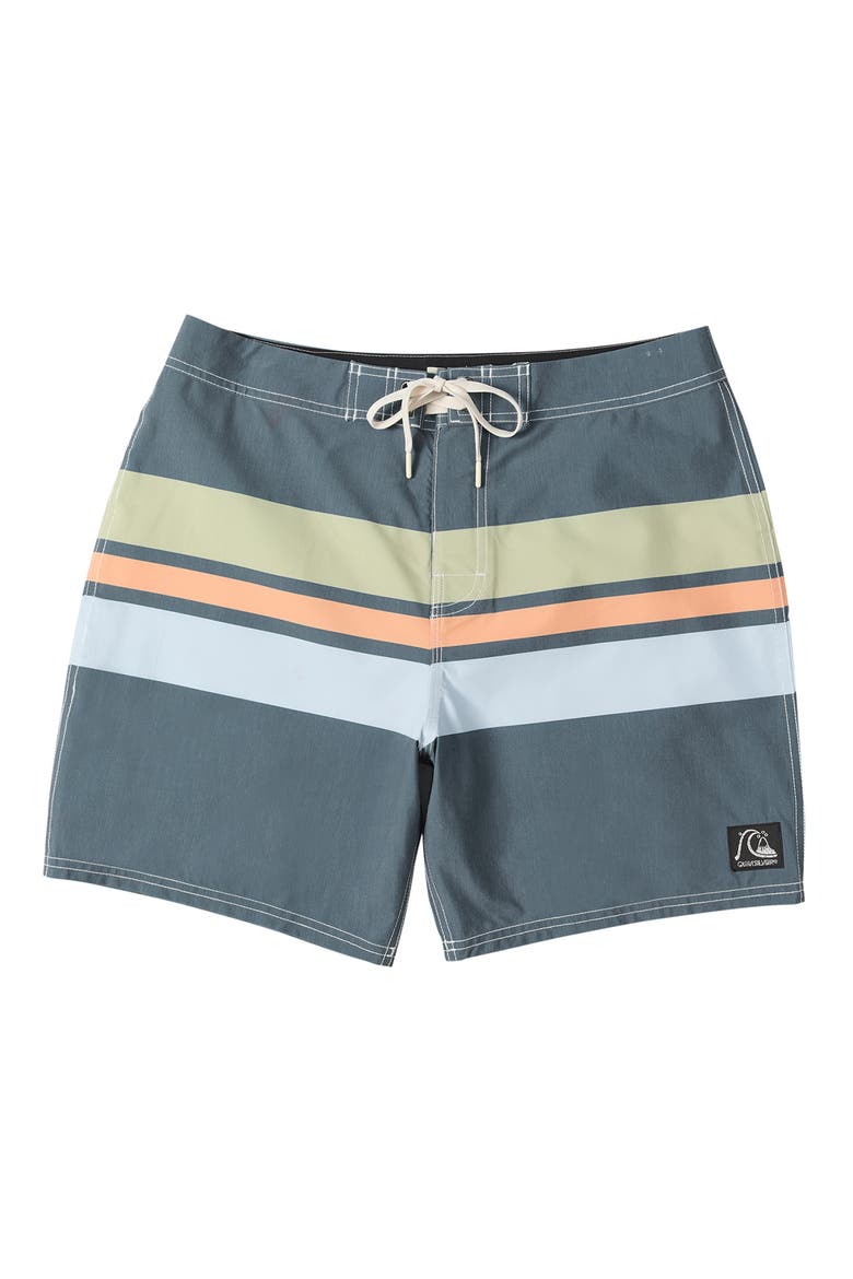 Original Straight Board Shorts, Alternate, color, DARK SLATE