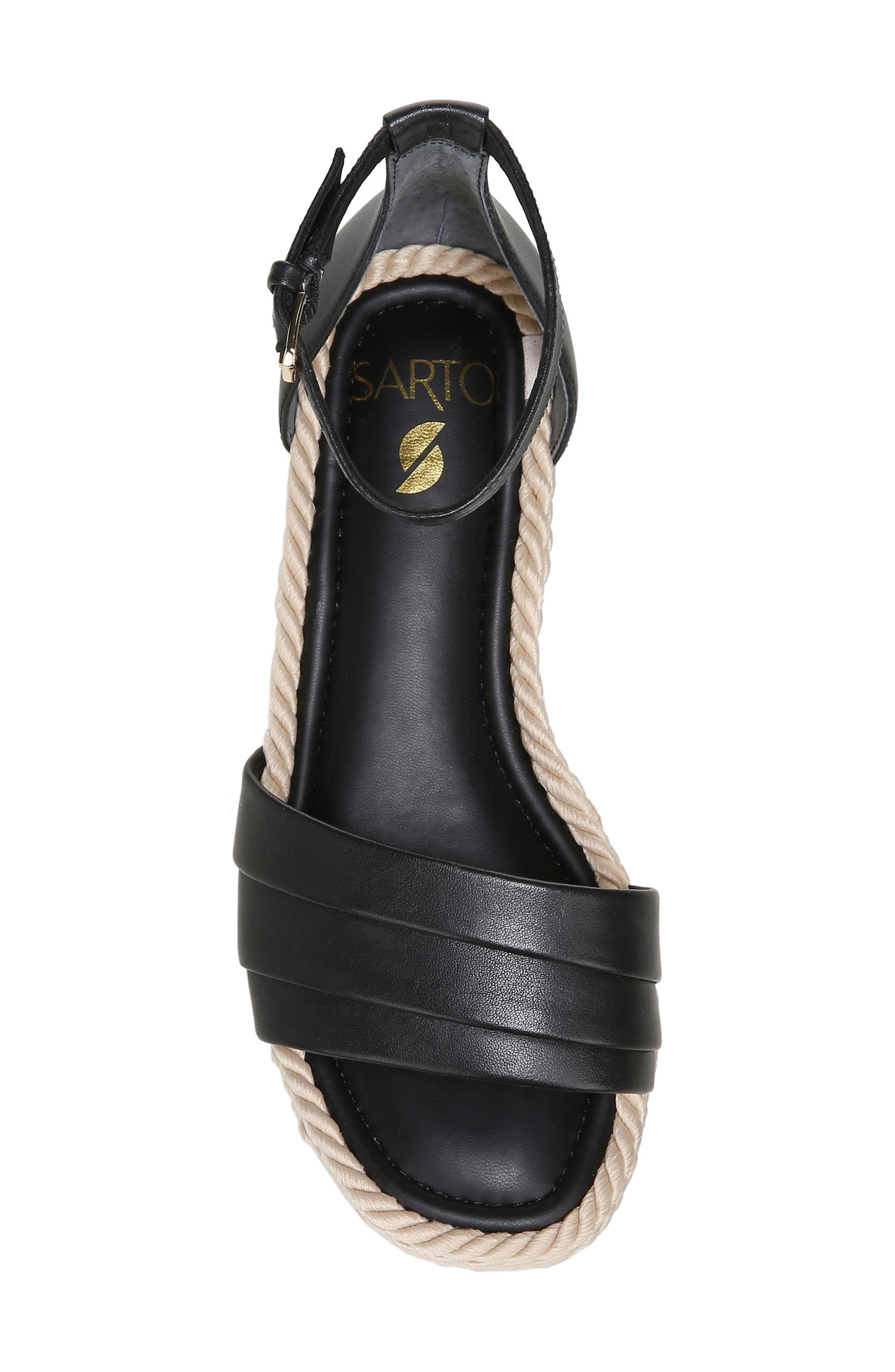 SARTO by Franco Sarto A-Via Espadrille Platform Wedge Sandal, Alternate, color, 