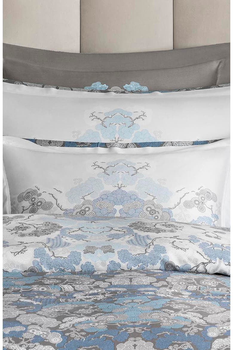Eriko pillowcase, Alternate, color, Blue