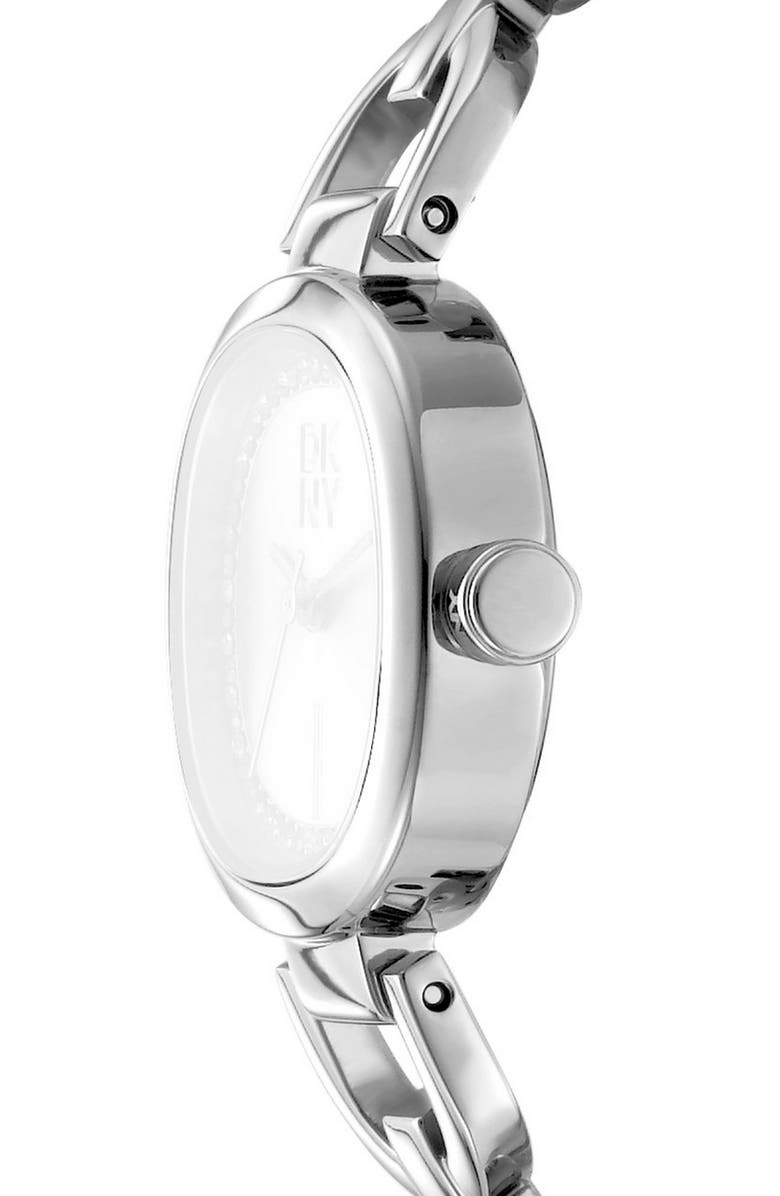 DKNY L 139 Bracelet Watch, Alternate, color, Black/ Silver