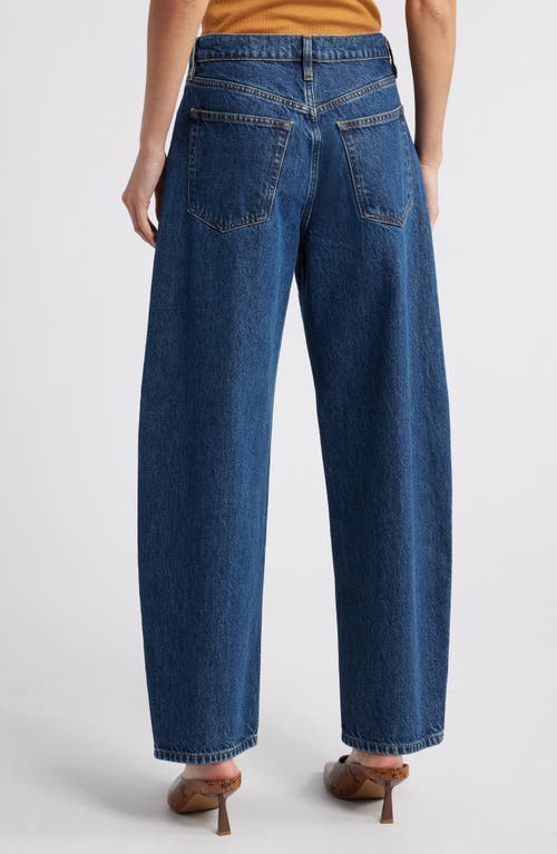 FRAME FRAME LOW SLUNG BARREL LEG JEANS