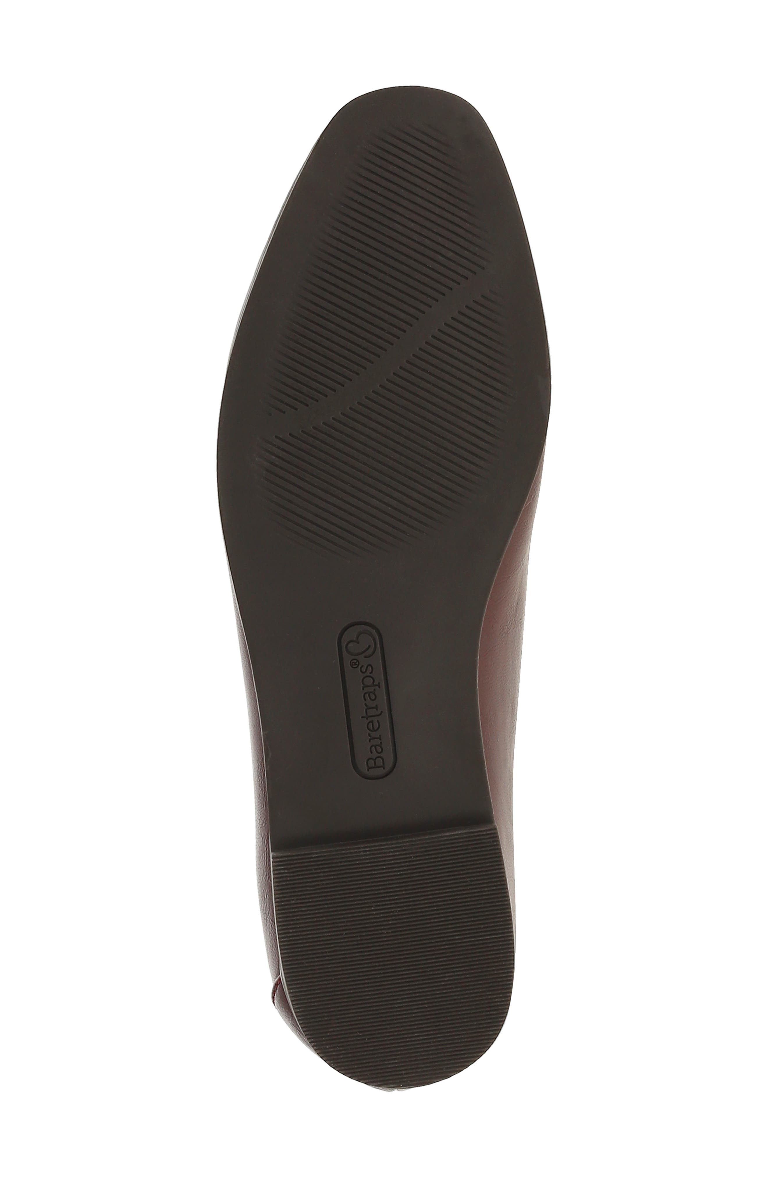 BARETRAPS Tania Ballet Flat, Alternate, color, Bloodstone