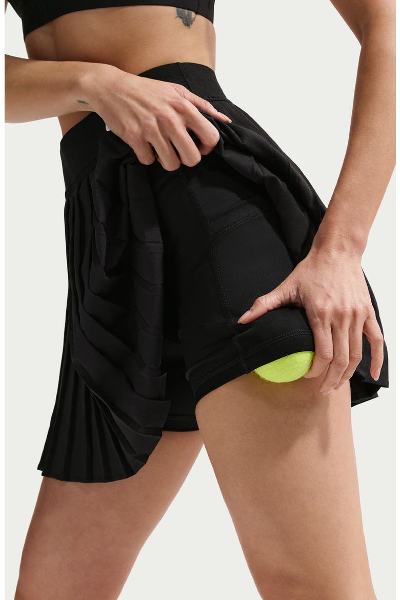 Victory Tennis Skort, Alternate, color, BLACK/ WHITE