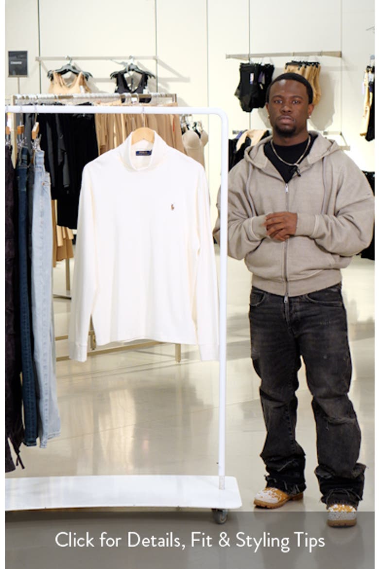 Soft Touch Cotton Turtleneck video