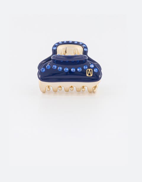 Acetate and Crystals Vendome Hair Clip