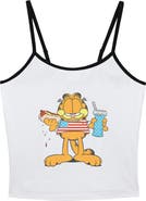 Garfield Junior's Garfield American Hot Dog Love Cat Tank Top