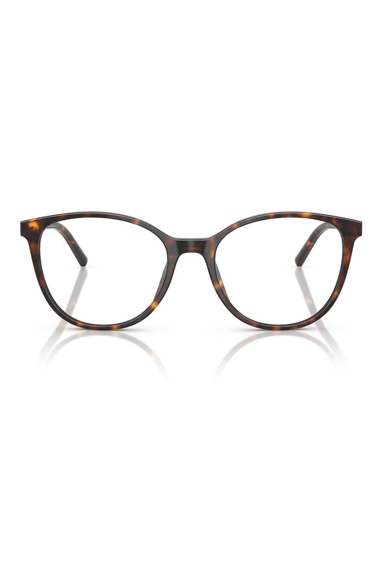 52mm Butterfly Optical Glasses, Main, color, HAVANA BROWN PEARL / DEMO LENS