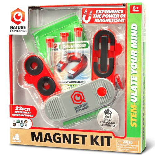 Lanard Nature Explorer Magnet Kit Learn The Power Of Magnets, 6+ in Multicolored  product