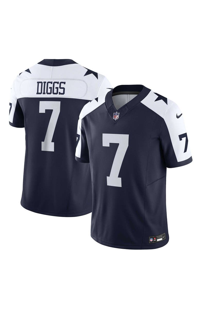 Nike Men's Nike Trevon Diggs Navy Dallas Cowboys Vapor F.U.S.E. Limited Jersey, Main, color, Navy