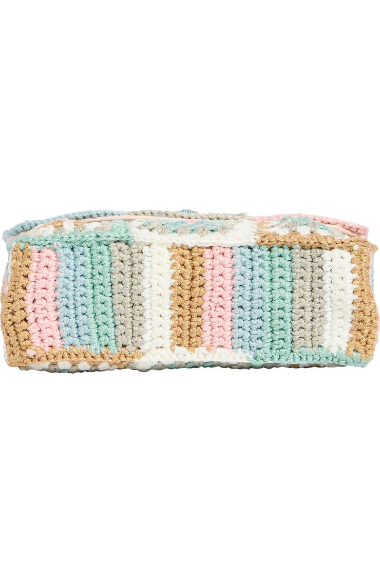 Kurt Geiger London Medium Kensington Crochet Convertible Crossbody Bag, Alternate, color,