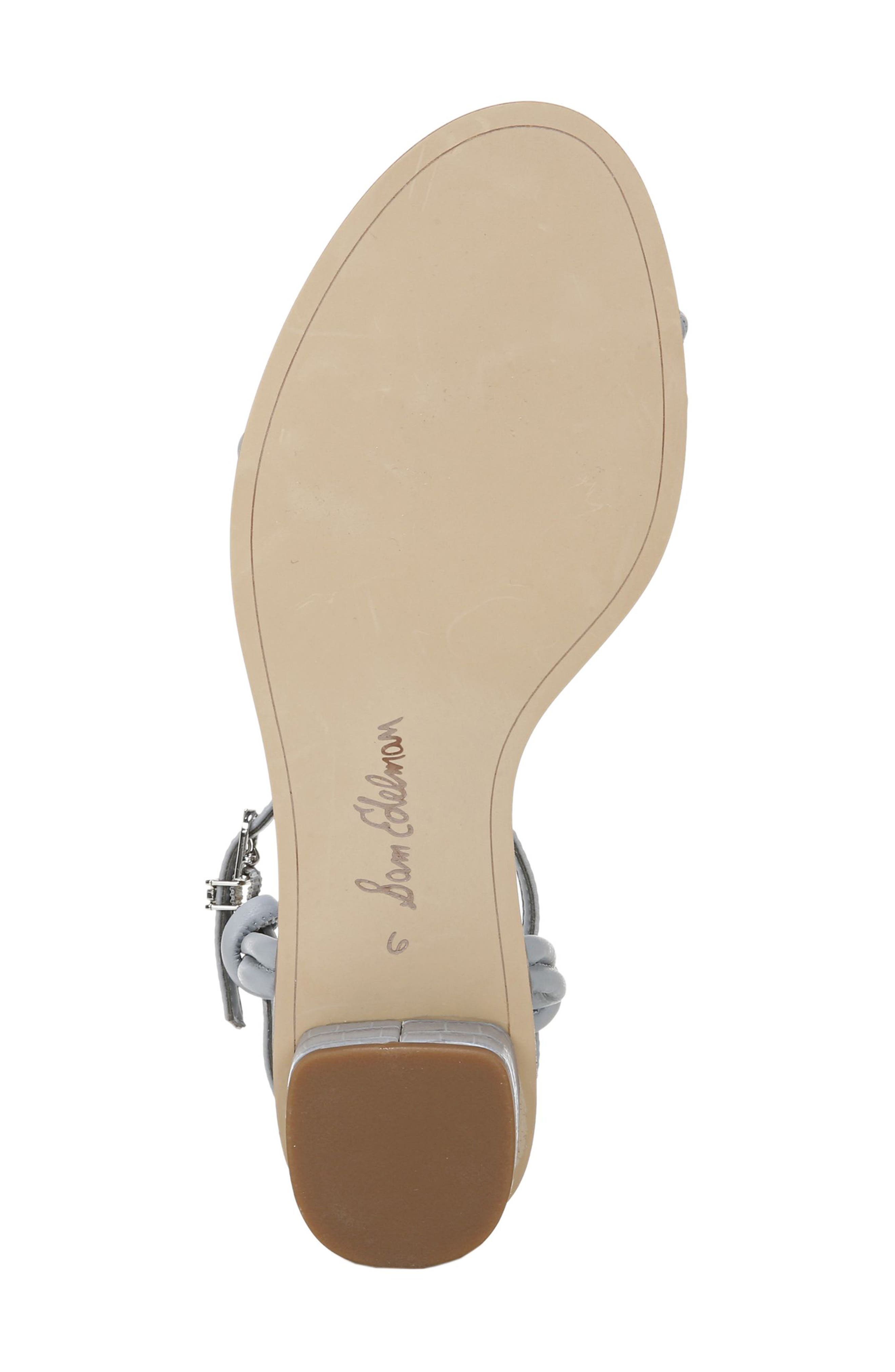 Isle Strappy Sandal, Alternate, color, CLOUD BLUE LEATHER