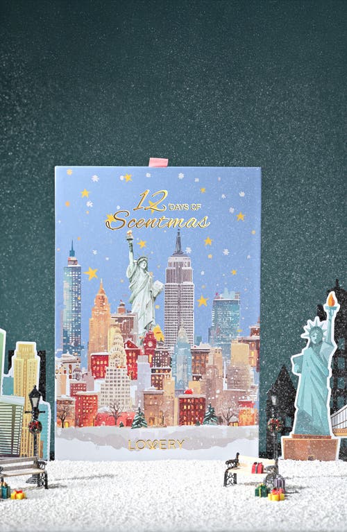 Lovery 12-pc Limited-edition Luxury Eau De Parfum Advent Calendar Scentmas Gift Set In Multi