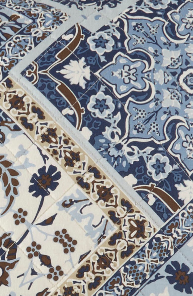 STONE COTTAGE Arell Reversible Quilt & Sham Set, Alternate, color, Blue