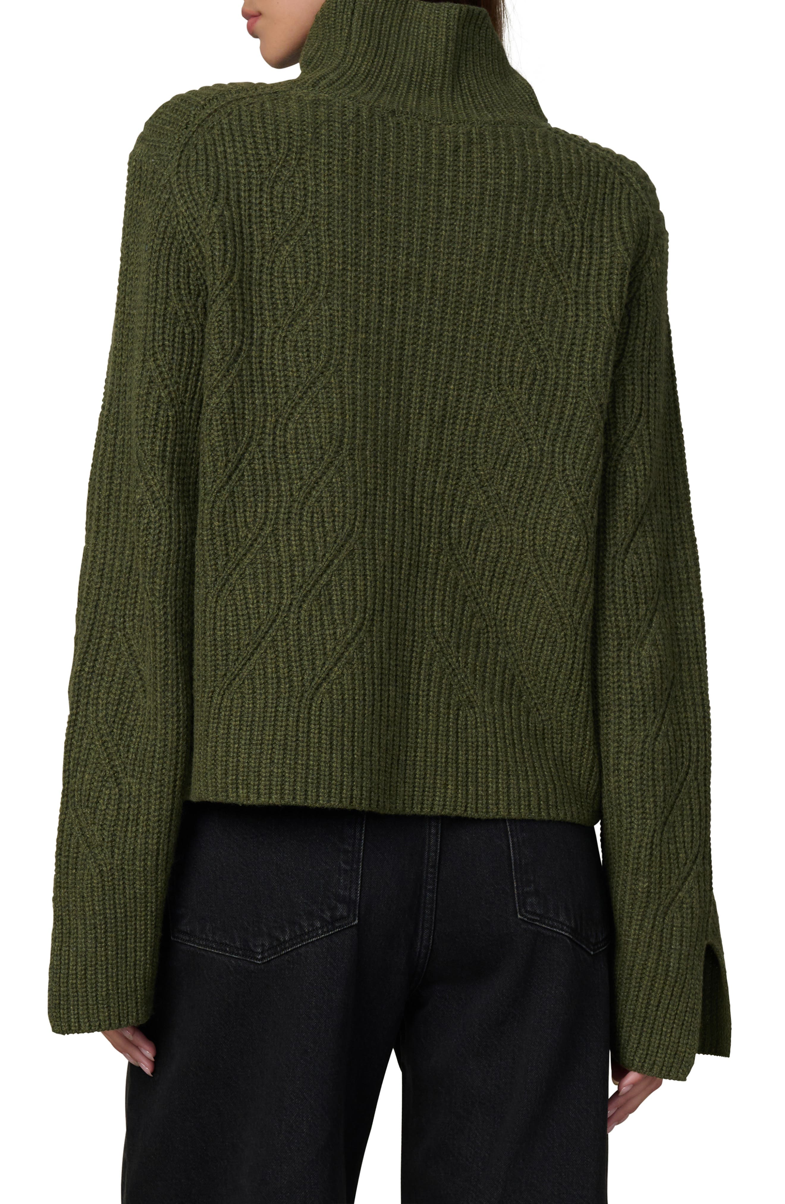 The Ella Turtleneck Wool Blend Sweater - image 2