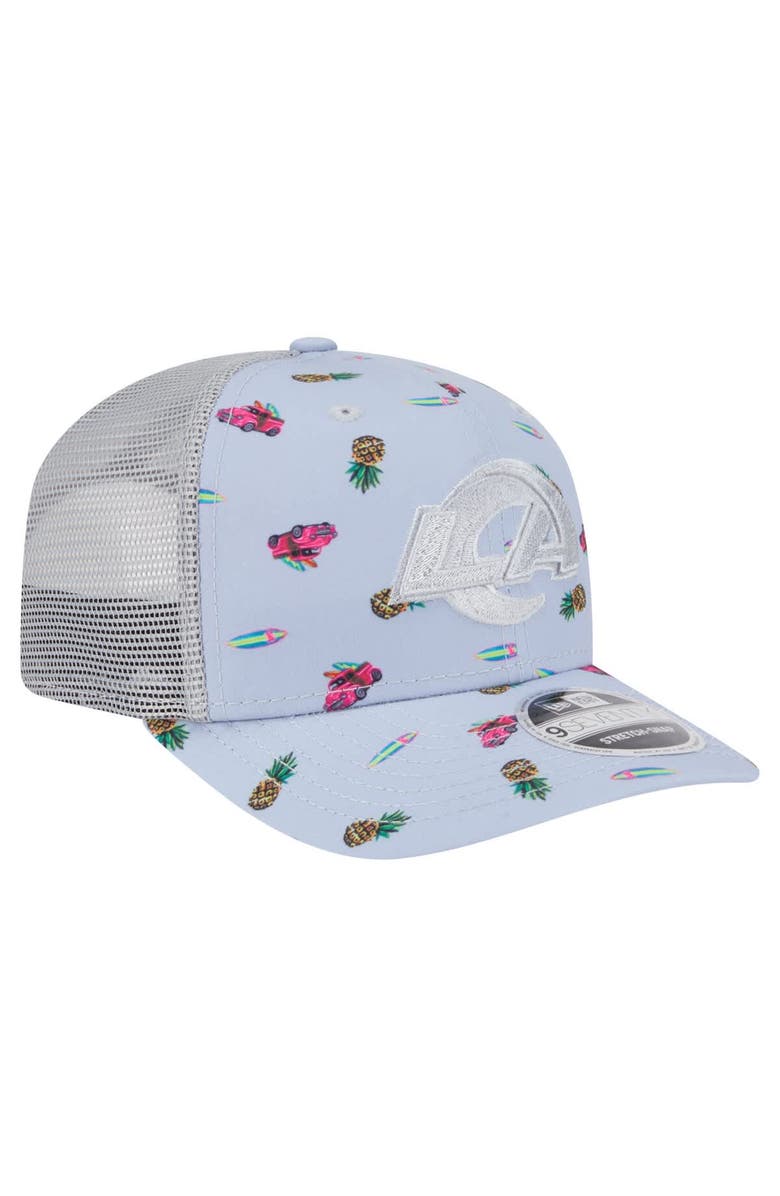 New Era Men's New Era Light Blue Los Angeles Rams Adventure Surfboard 9SEVENTY Adjustable Hat, Alternate, color, Light Blue