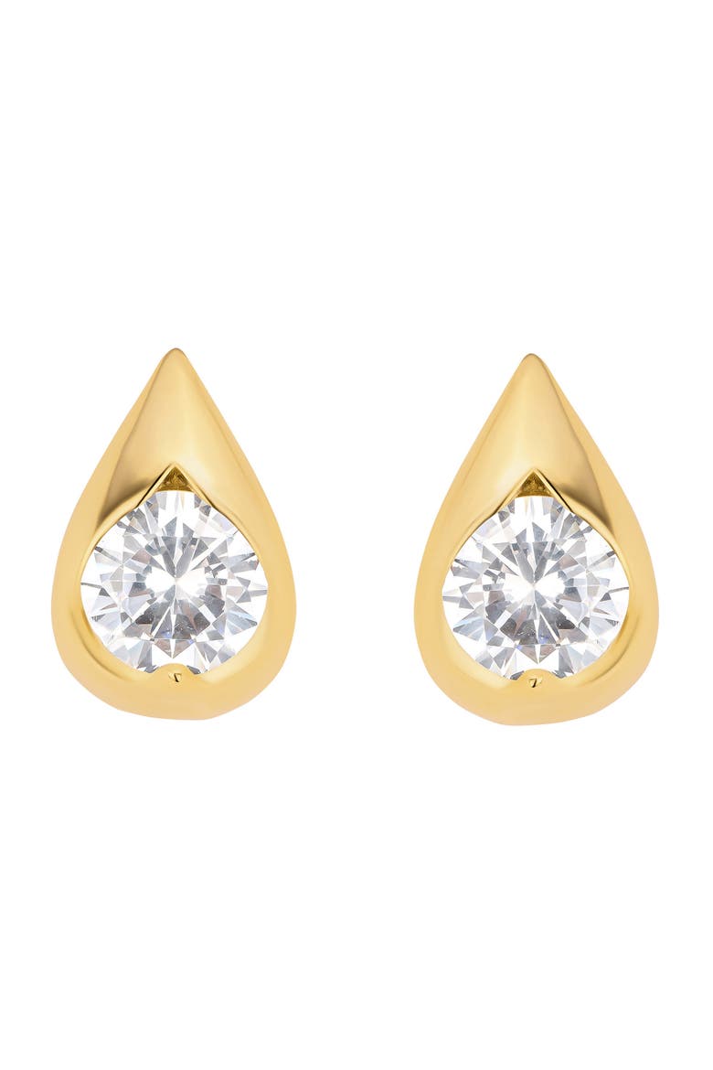 Modern Muse Huggie Hoop Earrings, Main, color, GOLD