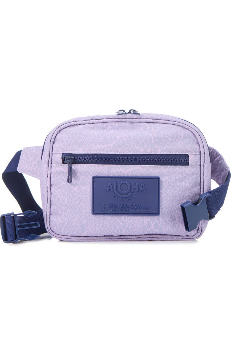 Aloha Collection Python Travel Light Belt Bag, Main, color,