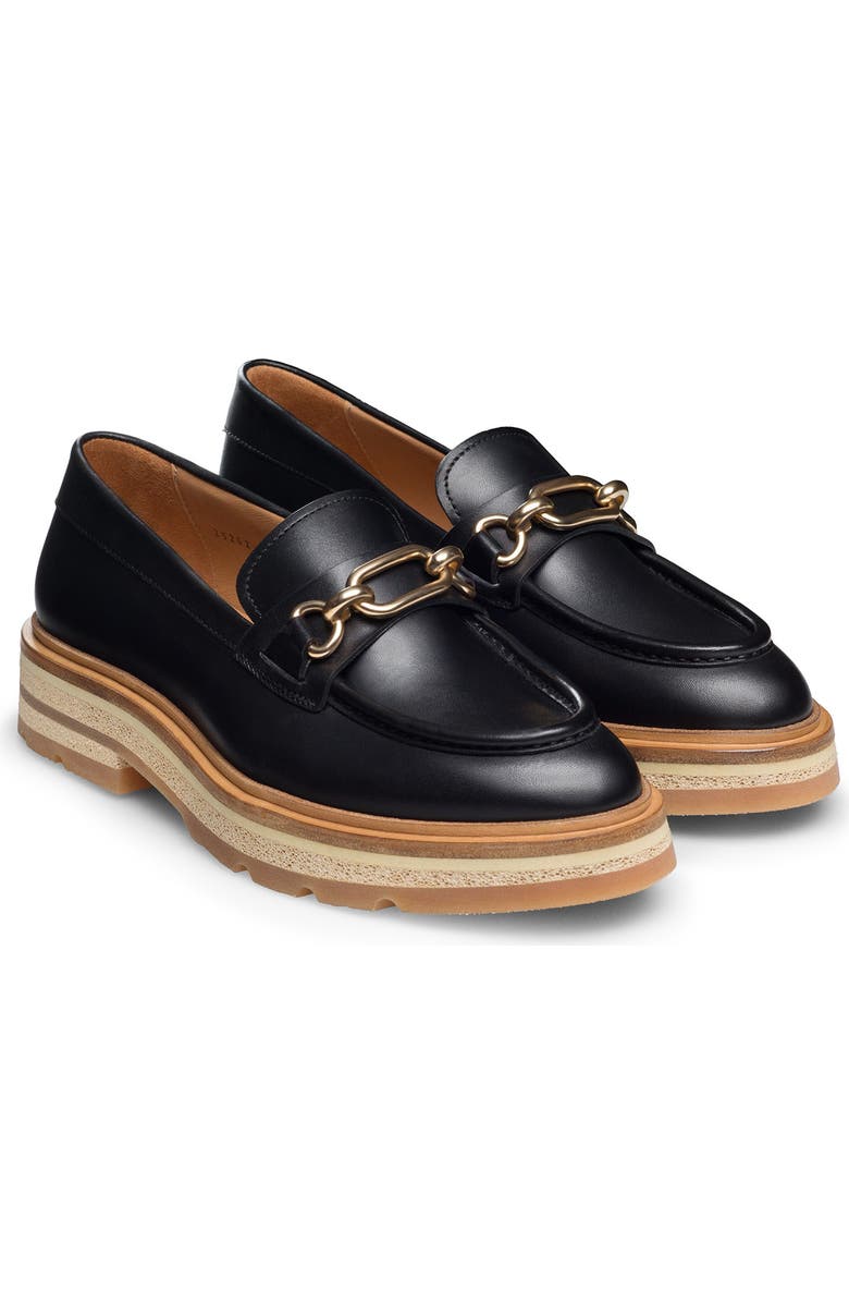 Magnanni Iris Nexus Loafer, Main, color, Black