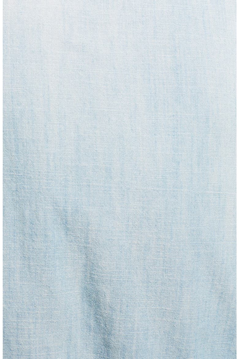 Classic Fit Chambray Sport Shirt, Alternate, color, LIGHT CHAMBRAY
