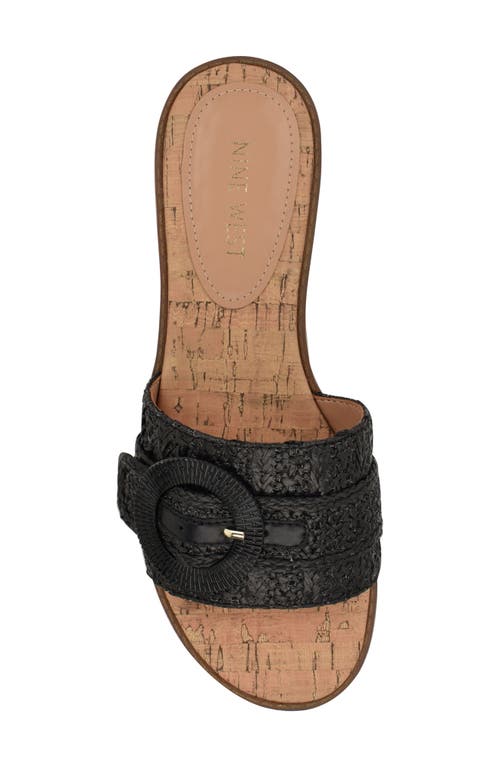 Shop Nine West Pappy Slide Sandal In Black