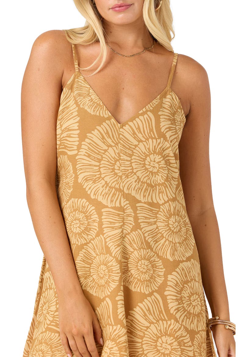 Darcy Elsie Shell Print Minidress, Alternate, color, WOODSHACK