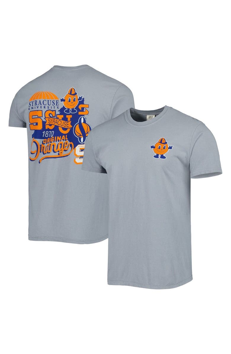 IMAGE ONE Men's Graphite Syracuse Orange Vault State Comfort T-Shirt, Main, color, Graphite