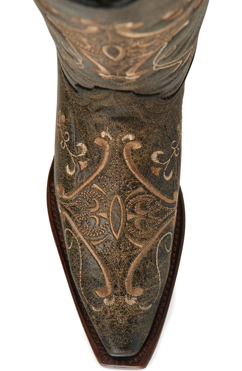 CIRCLE G Embroidered Western Boot, Alternate, color,