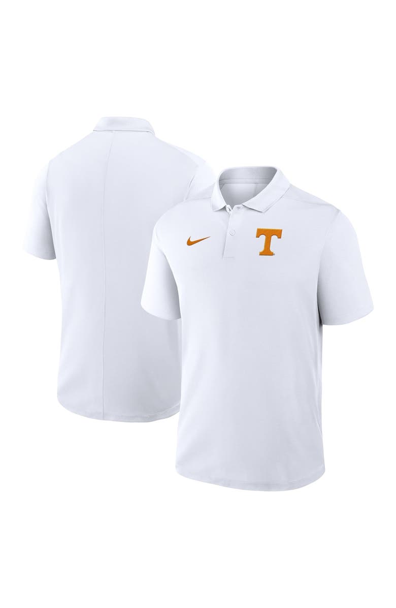 Nike Men's Nike White Tennessee Volunteers Primetime Victory Primary Logo Performance Polo, Alternate, color, White