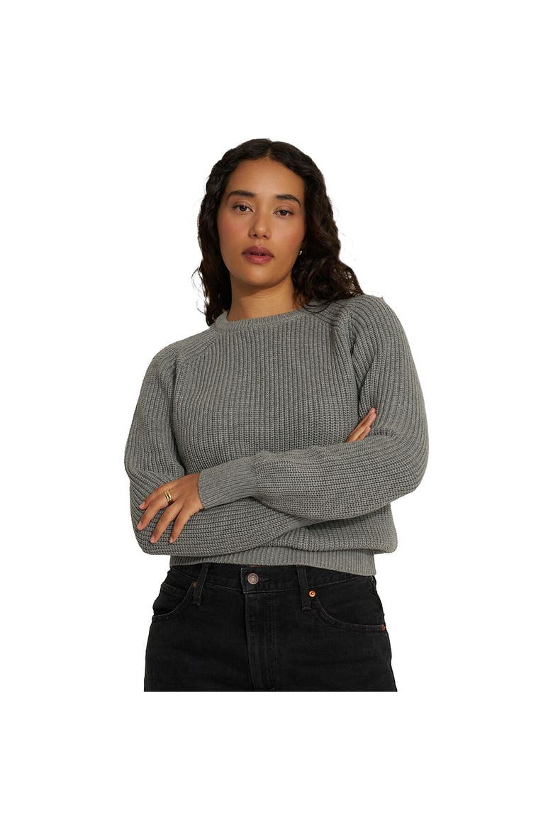 The Crew Sweater - Women's, Alternate, color, Heather Grey