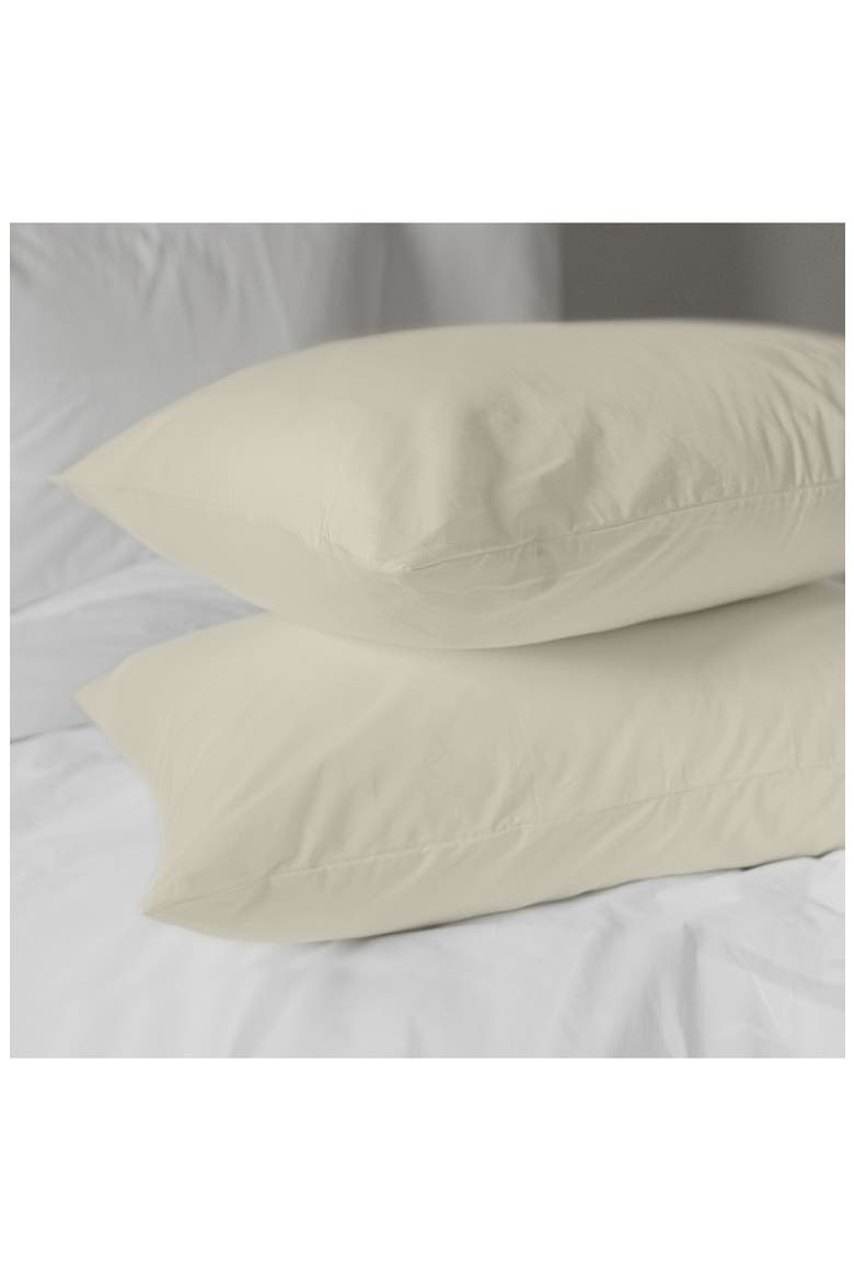 Luxe Soft & Smooth Pillowcase 2-Piece Set, Alternate, color, CREAM